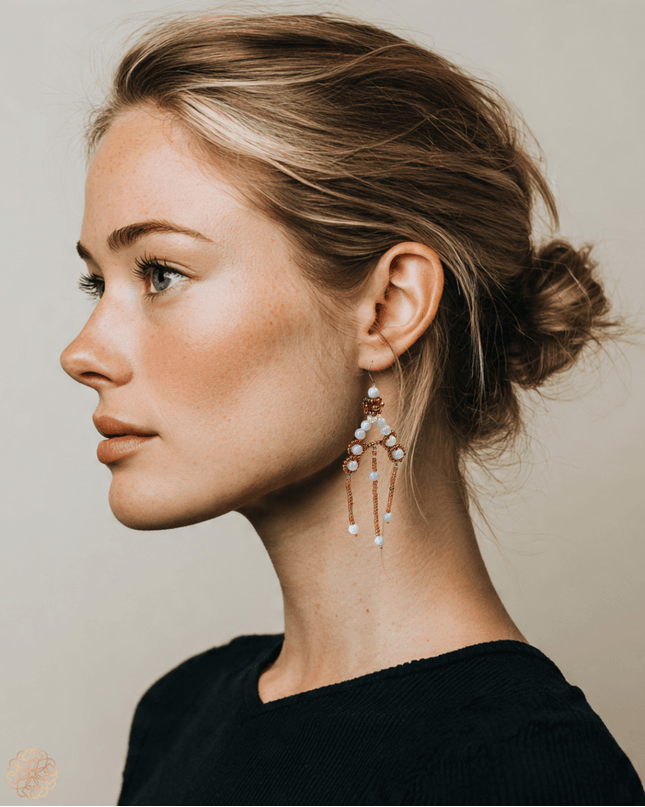 Good things happen in 3s drop earrings - Sundara Joon