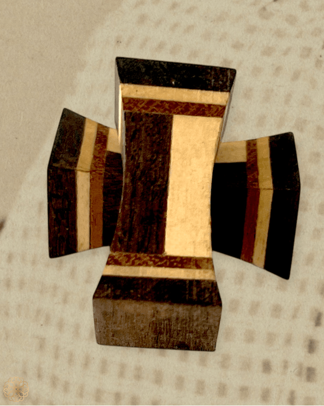 Handcrafted wooden inlay chopstick rests - Sundara Joon