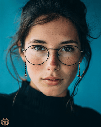 Hoops with colorful gemstones - Sundara Joon