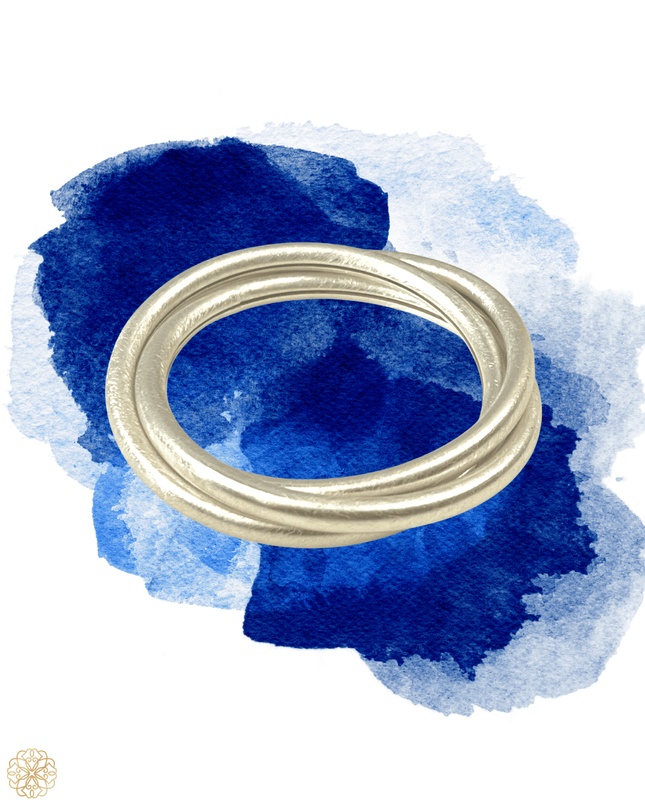 Interlocking bangles bracelets - Sundara Joon