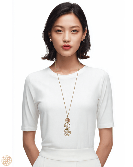 Interlocking circles pendant necklace - Sundara Joon