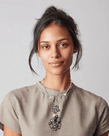 Jade organic necklace - Sundara Joon
