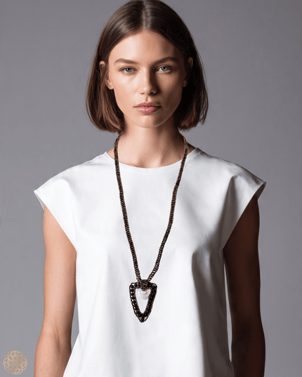 Jade pointing the way necklace - Sundara Joon