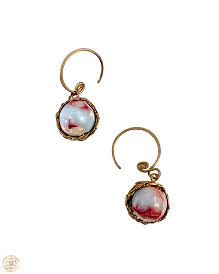 Woven Gemstone Drop Earrings | Rediscovered Collection | Sundara Joon