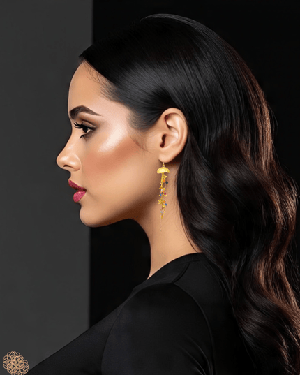 Jellyfish dangling earrings - Sundara Joon