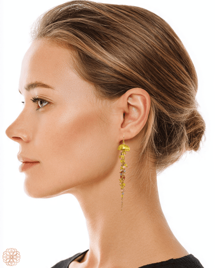 Jellyfish dangling earrings - Sundara Joon
