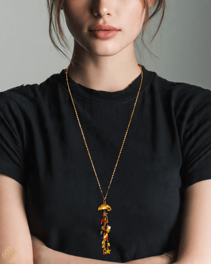 Jellyfish pendant necklace - Sundara Joon