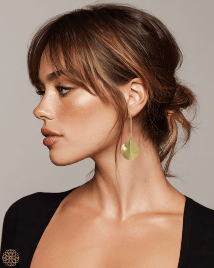 Matted drop earrings for a modern statement - Sundara Joon