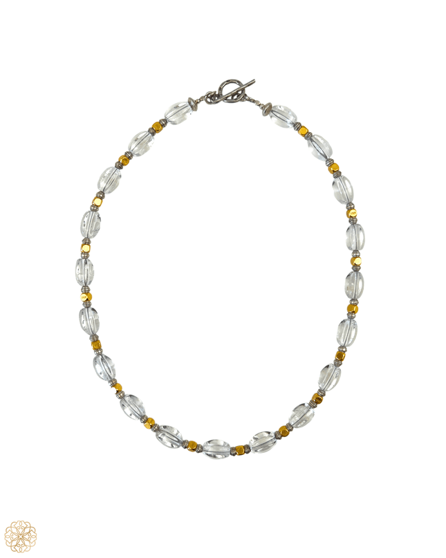 Modern Beaded Short Necklace - Sundara Joon