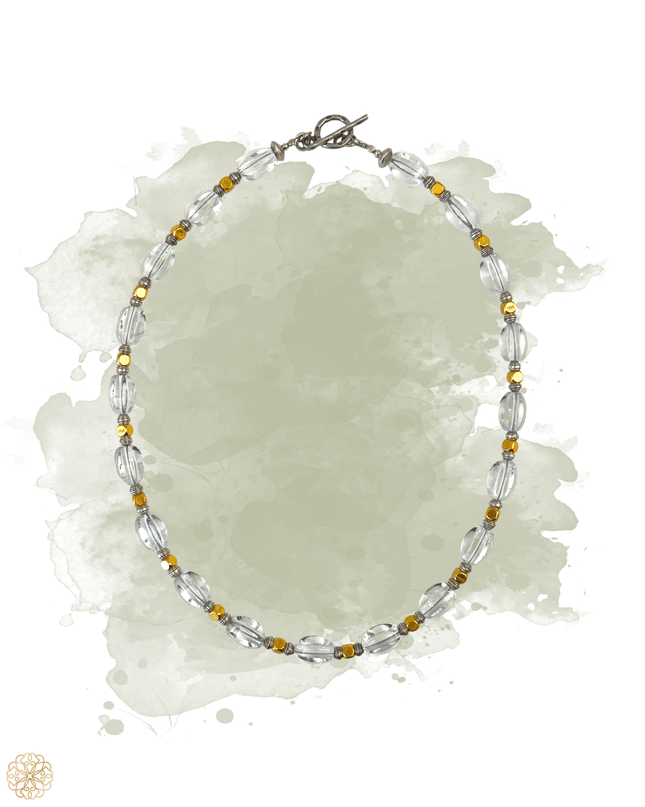 Modern Beaded Short Necklace - Sundara Joon