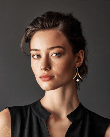 Modern form earrings - Sundara Joon