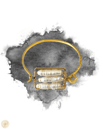 Modern inspired pearl bracelet - Sundara Joon