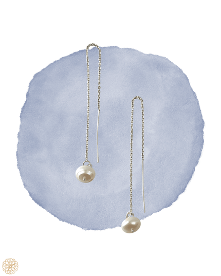 Modern pearl and silver threader - Sundara Joon