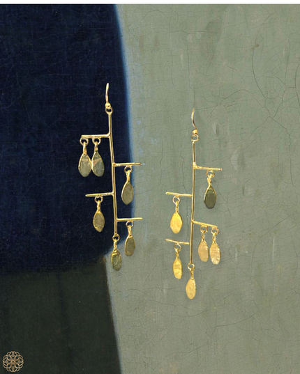 Artful balance earrings