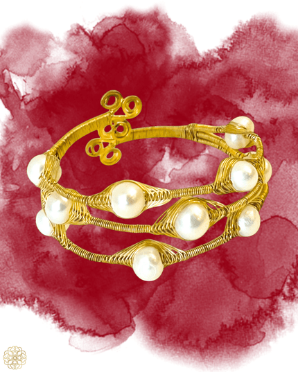 Multi layered woven gemstone bracelet - Sundara Joon