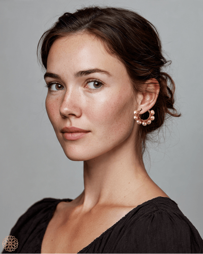 Pearl Hoop Earrings - Sundara Joon