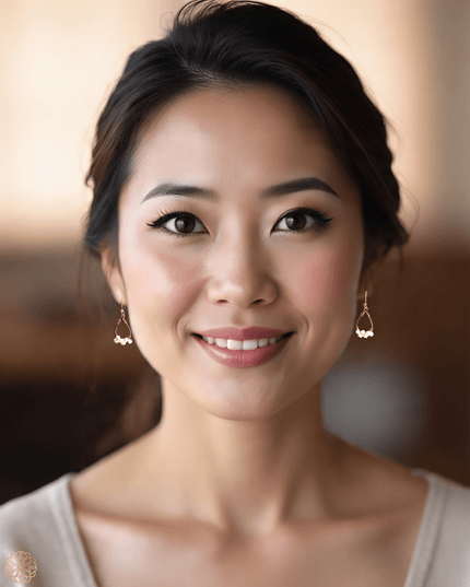 Petite freshwater pearl earrings - Sundara Joon