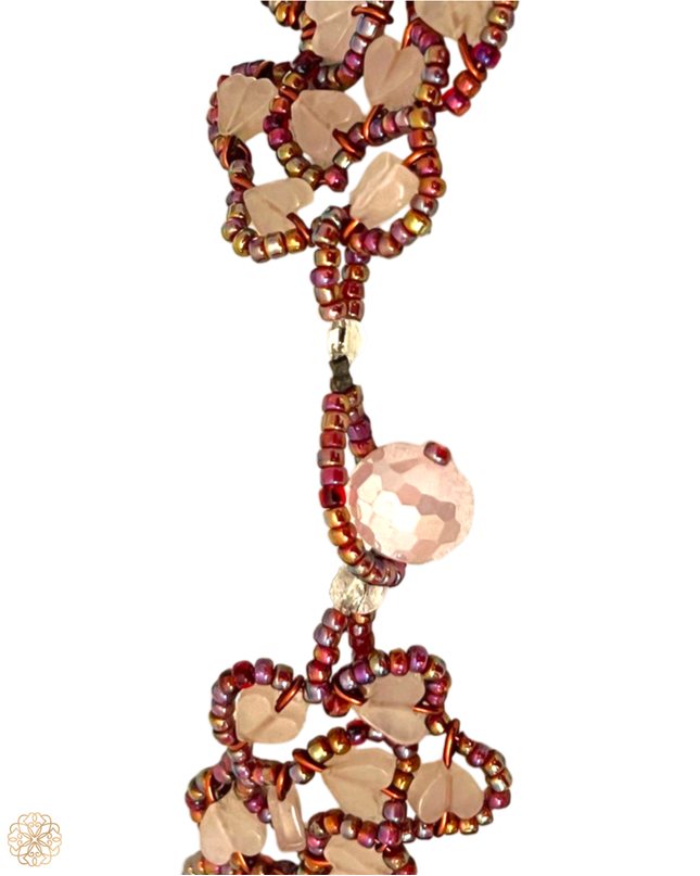 Pink and purple amethyst collar length necklace - Sundara Joon