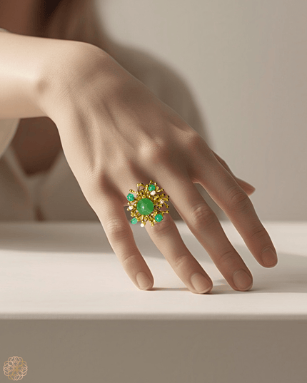 Pop of color cocktail ring - Sundara Joon
