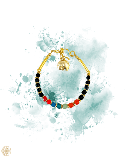 Richly colored beaded bracelet - Sundara Joon