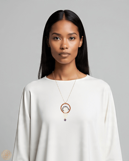 Seashell inspired pendant necklace - Sundara Joon