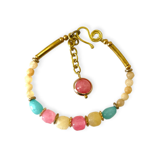 Sherbert colored beaded bracelet - Sundara Joon