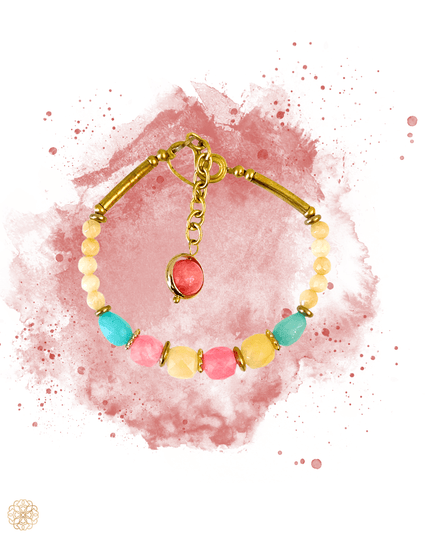 Sherbert colored beaded bracelet - Sundara Joon