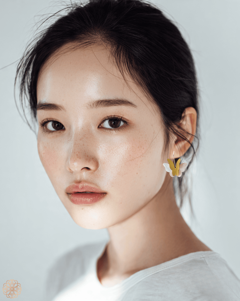 Silver and gold butterfly earrings - Sundara Joon
