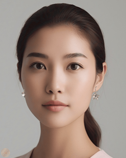 Sterling Silver Floral Drop Earrings deliver spring - Sundara Joon