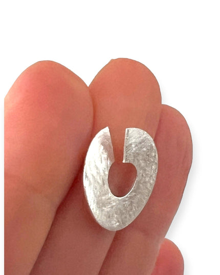 Sterling Silver Spiral Stud Earrings have a modern feel - Sundara Joon