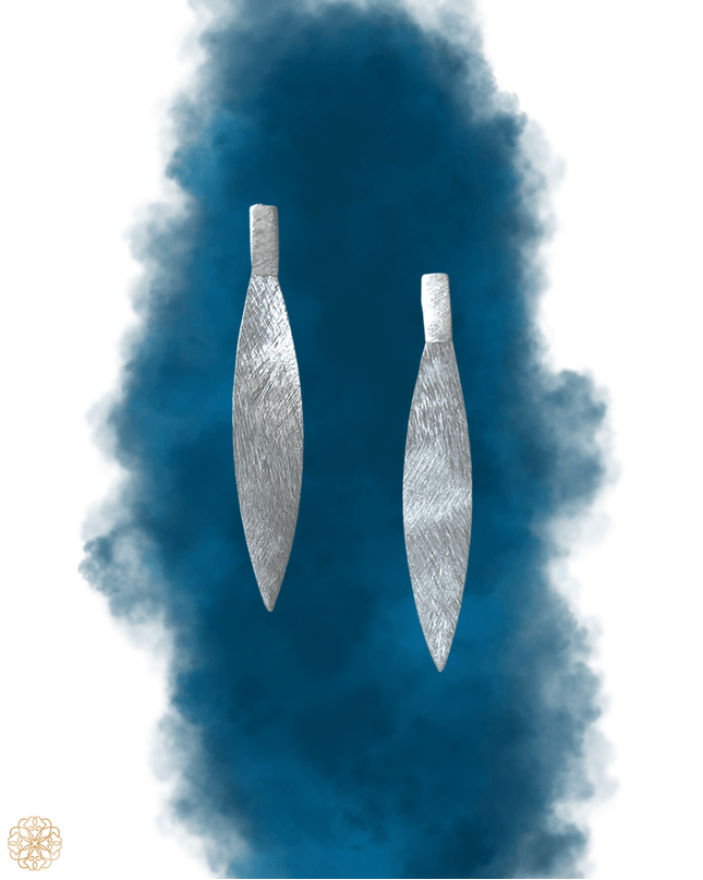 Silver tear drop earrings - Sundara Joon