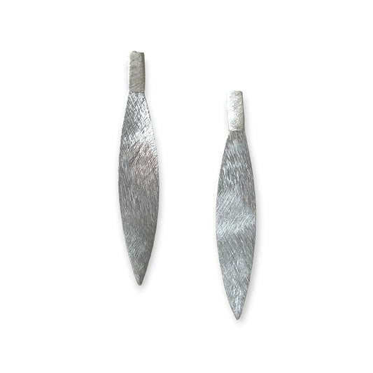 Silver tear drop earrings - Sundara Joon