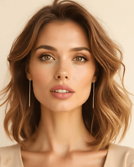 Silver with gold strand earrings - Sundara Joon