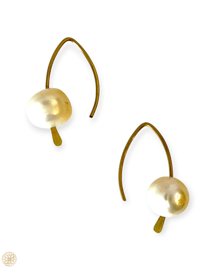 Simple colorful drop earrings - Sundara Joon