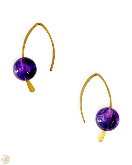 Simple colorful drop earrings - Sundara Joon
