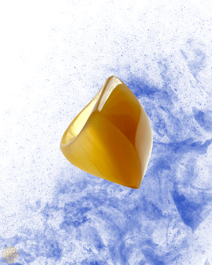 Simple modern convex statement ring - Sundara Joon