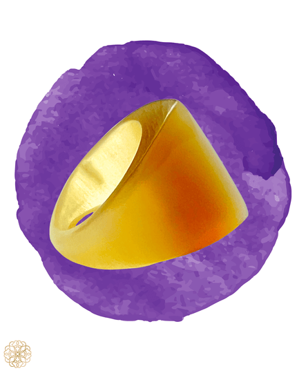 Simple statement ring with an edge - Sundara Joon