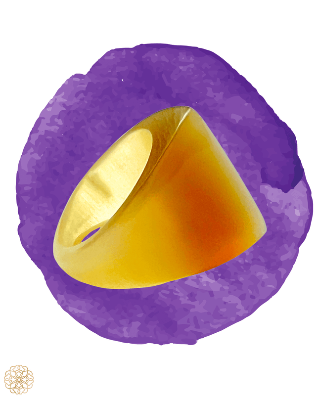 Simple statement ring with an edge - Sundara Joon