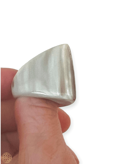 Simple statement ring with an edge - Sundara Joon