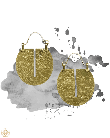 Simple tribal earrings that add a bit of polish - Sundara Joon