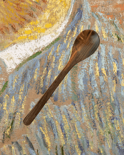 Simple wooden condiment spoons - Sundara Joon