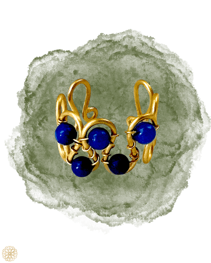Sine wave gemstone statement ring - Sundara Joon