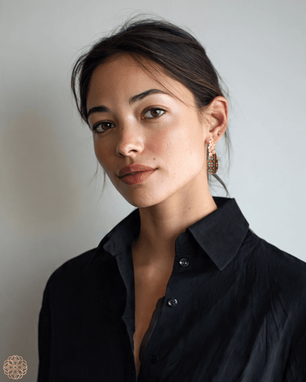 Sophisticated asymmetric drop earrings - Sundara Joon