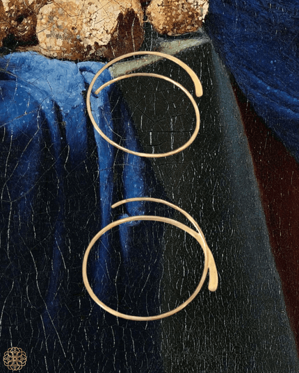 Spiral drop earrings - Sundara Joon