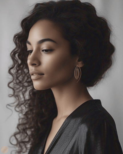 Spiral drop earrings - Sundara Joon