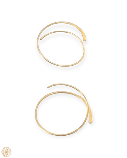 Spiral drop earrings - Sundara Joon