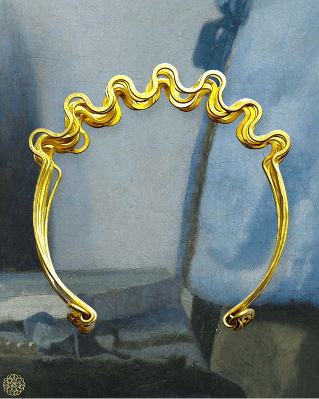 Squiggly brass cuff bracelet - Sundara Joon