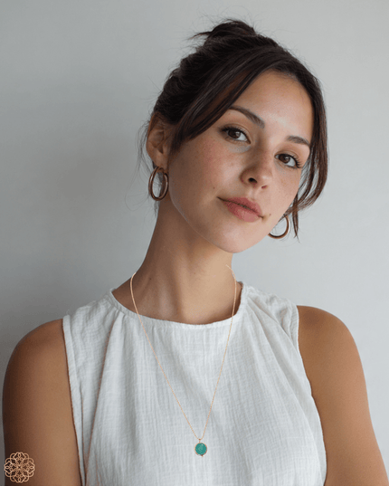 Stone orb pendant necklace - Sundara Joon