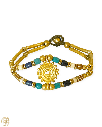 Sun styled bracelet in shades of blue - Sundara Joon