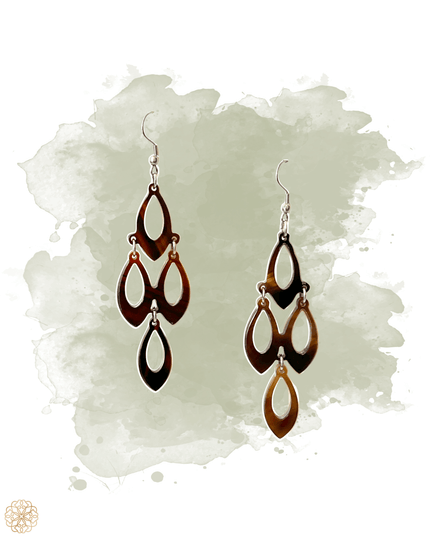 Teardrop cluster earrings - Sundara Joon